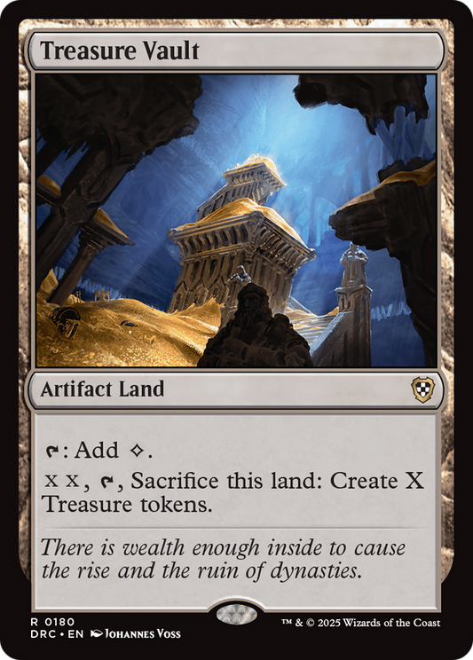 Treasure Vault (DRC-180) - [Commander: Aetherdrift]