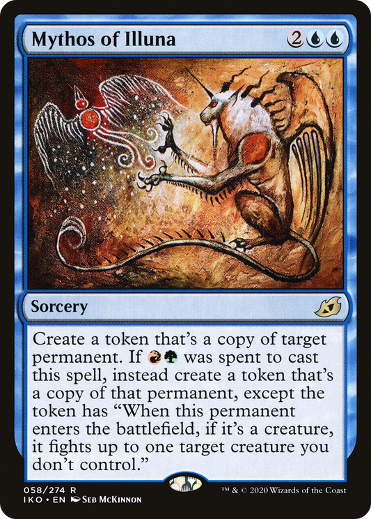 Mythos of Illuna (IKO-058) - [Ikoria: Lair of Behemoths] Foil