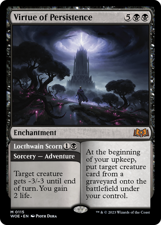 Virtue of Persistence (WOE-115) - [Wilds of Eldraine] Foil
