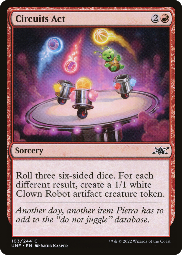 Circuits Act (UNF-103) - [Unfinity] Foil