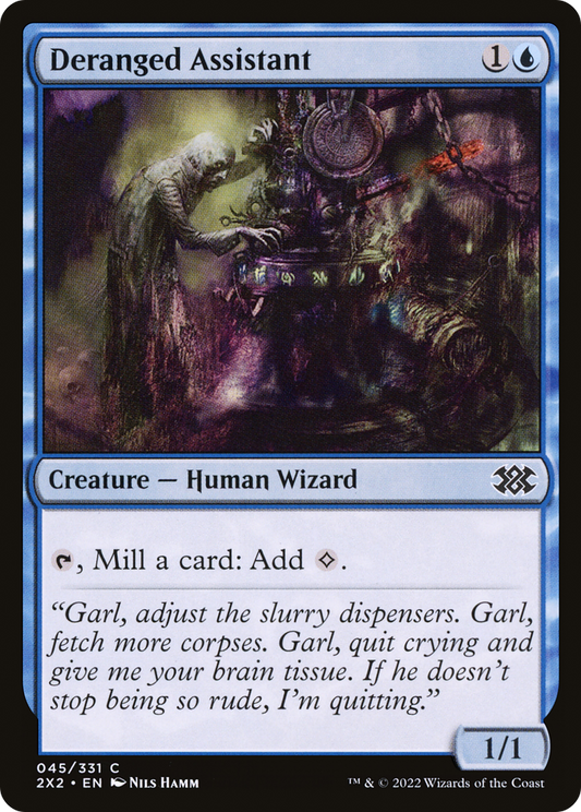 Deranged Assistant (2X2-045) - [Double Masters 2022] Foil