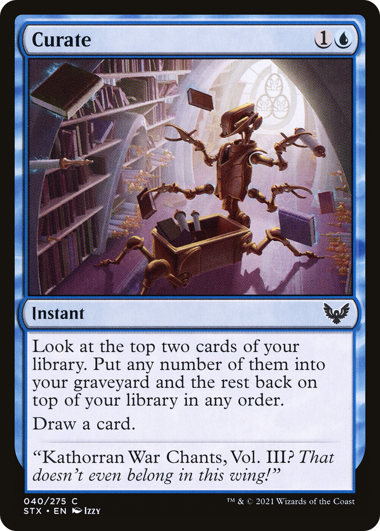 Curate (STX-040) - [Strixhaven: School of Mages] Foil