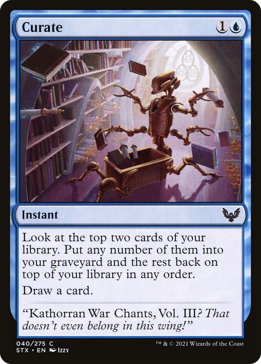 Curate (STX-040) - [Strixhaven: School of Mages] Foil