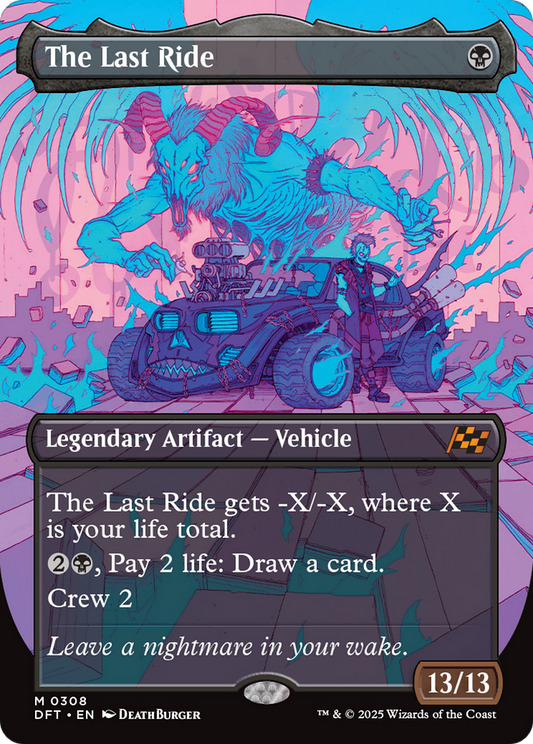 The Last Ride (Borderless) (DFT-308) - [Aetherdrift]