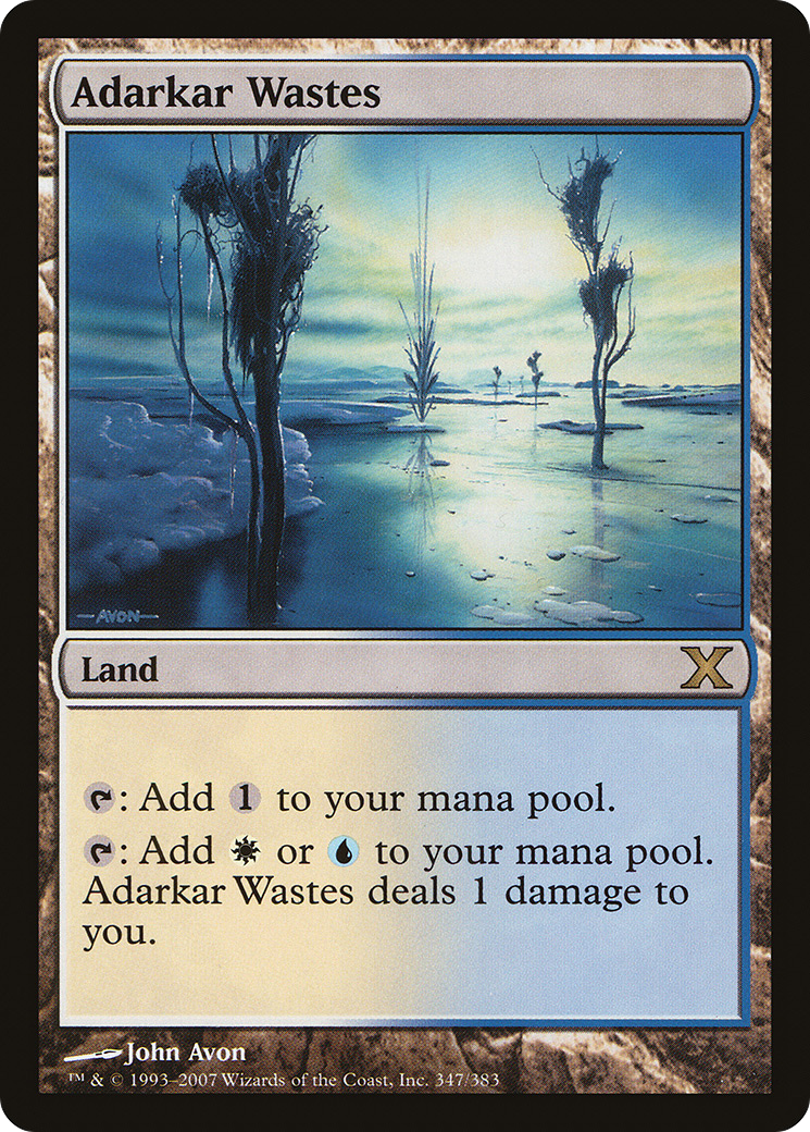Adarkar Wastes (10E-347) - [Tenth Edition] Foil