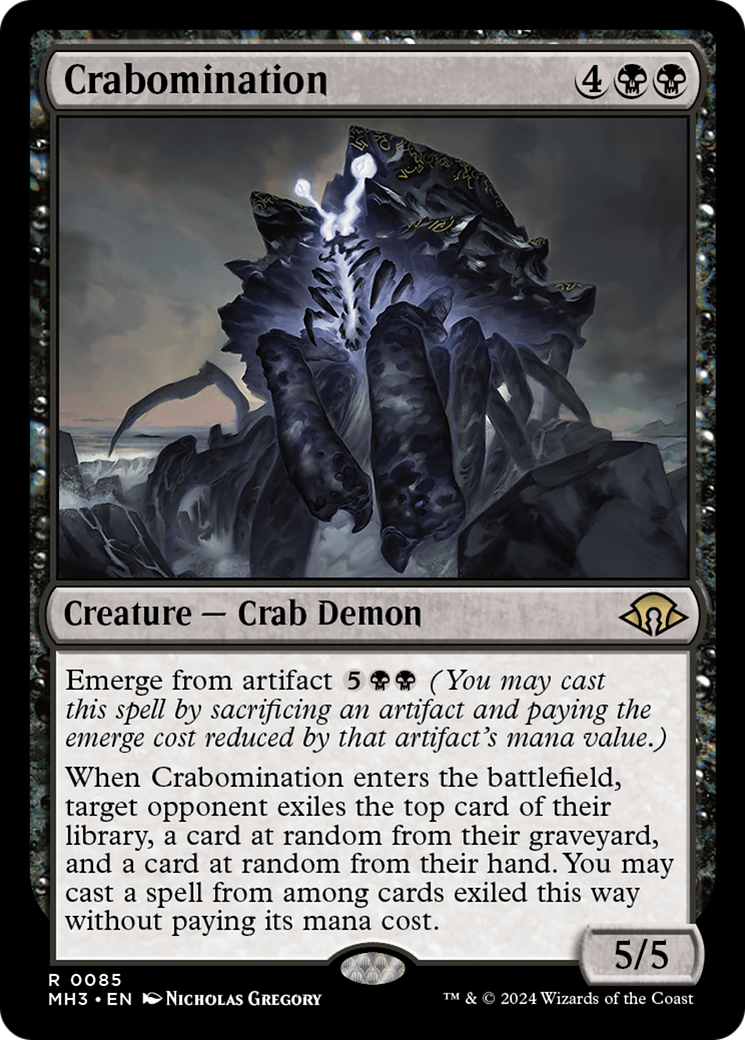 Crabomination (MH3-085) - [Horizons modernes 3] Feuille 