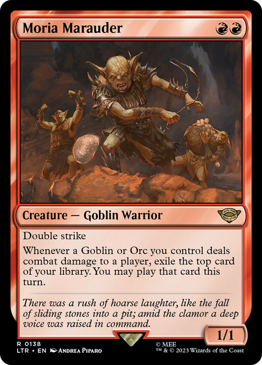 Moria Marauder (LTR-138) - [The Lord of the Rings: Tales of Middle-earth] Foil