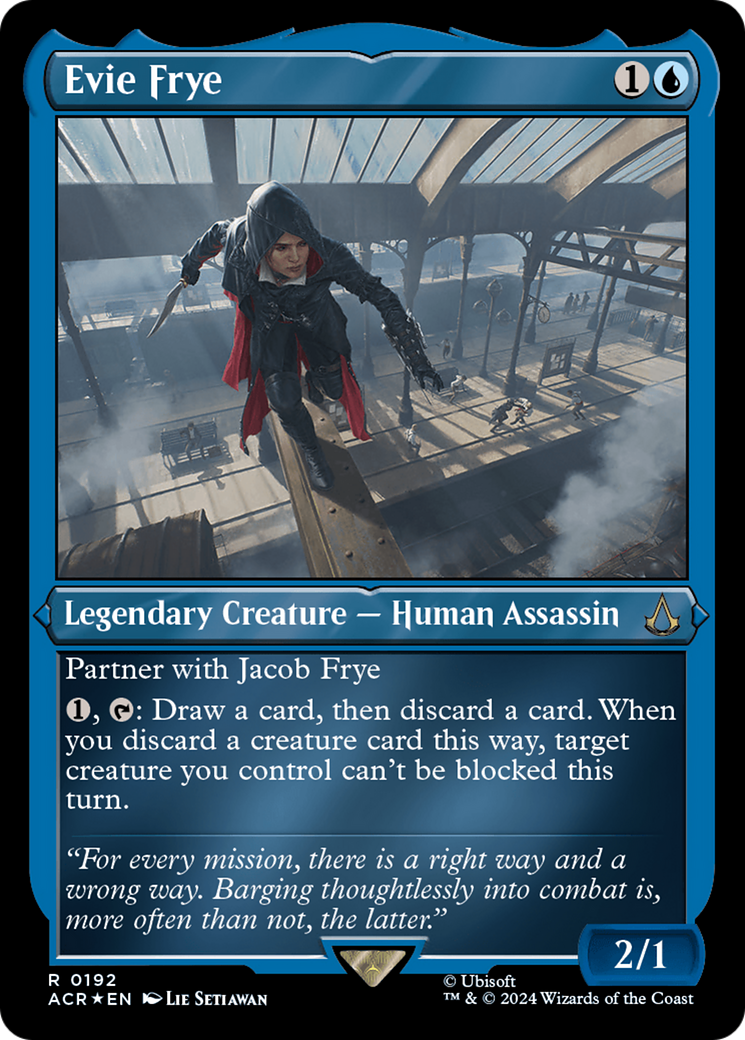 Evie Frye (ACR-192) - [Assassin's Creed] Etched Foil