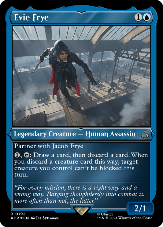 Evie Frye (ACR-192) - [Assassin's Creed] Etched Foil