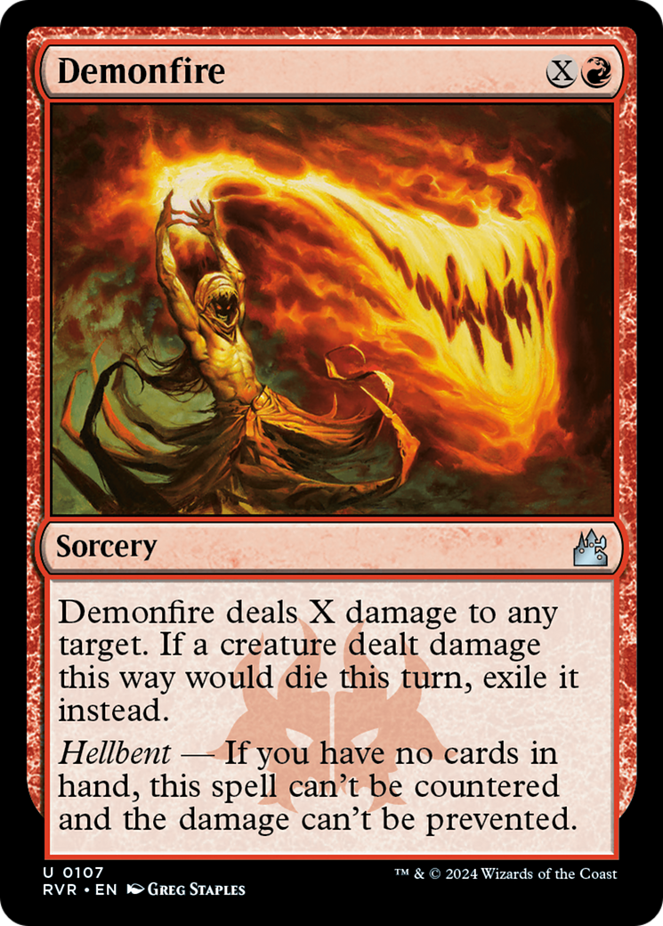 Demonfire (RVR-107) - [Ravnica Remastered]