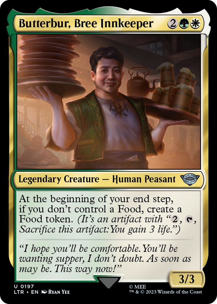 Butterbur, Bree Innkeeper (LTR-197) - [The Lord of the Rings: Tales of Middle-earth]
