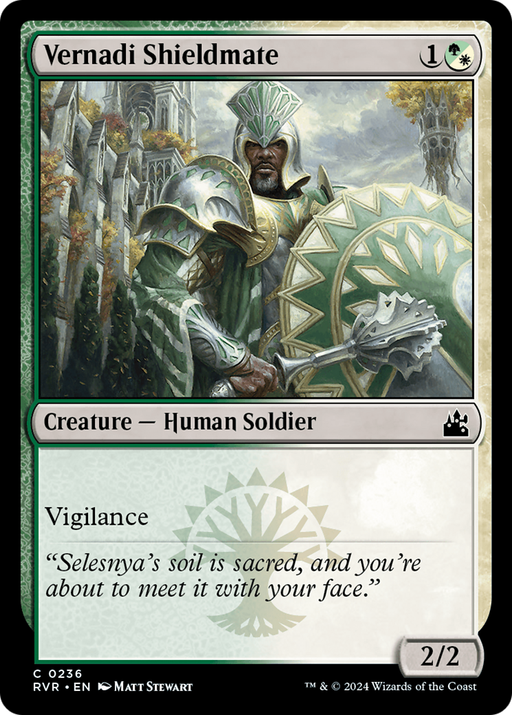 Vernadi Shieldmate (RVR-236) - [Ravnica Remastered]
