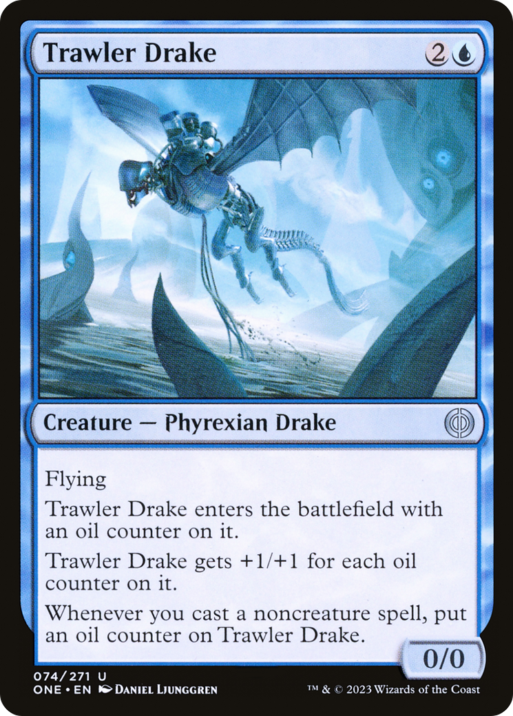Trawler Drake (ONE-074) - [Phyrexia: All Will Be One] Foil