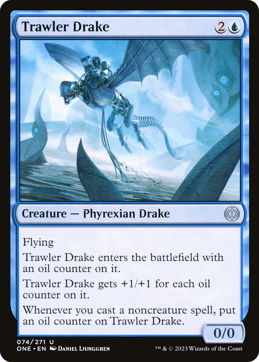 Trawler Drake (ONE-074) - [Phyrexia: All Will Be One] Foil