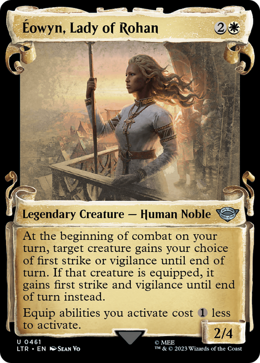 Éowyn, Lady of Rohan (LTR-461) - [The Lord of the Rings: Tales of Middle-earth]: (Showcase)