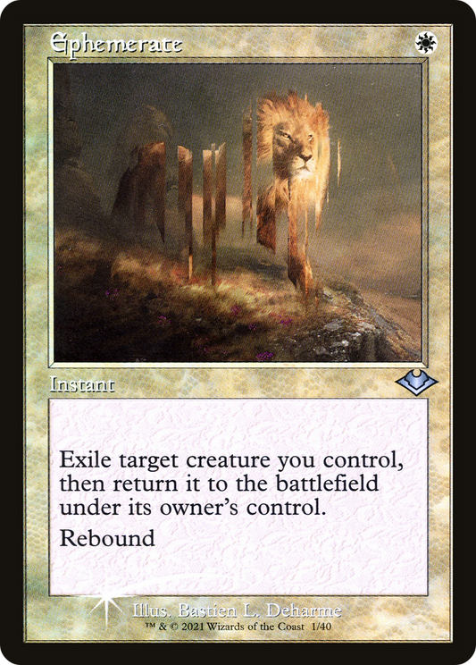 Ephemerate (MH1-001) - [Modern Horizons 1 Timeshifts] Foil