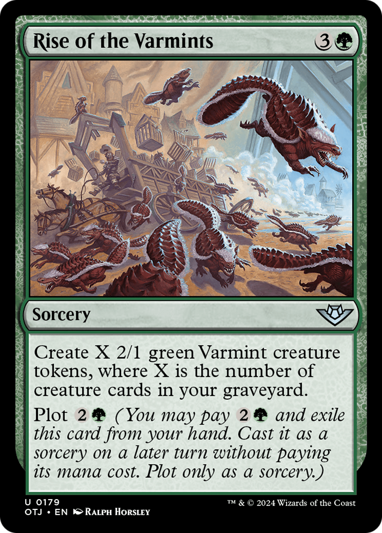 Rise of the Varmints (OTJ-179) - [Hors-la-loi de Thunder Junction] Foil 