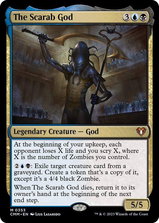 The Scarab God (CMM-353) - [Commander Masters] Foil