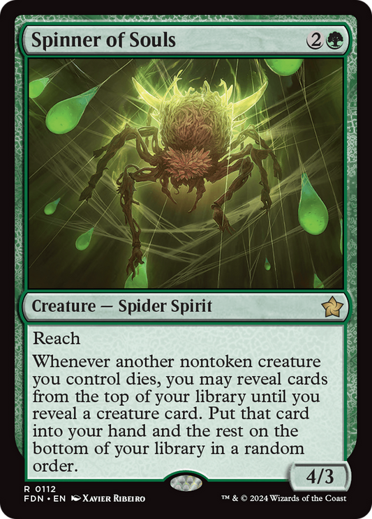 Spinner of Souls (FDN-112) - [Foundations] Foil