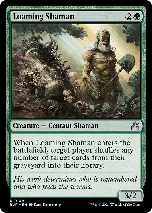 Loaming Shaman (RVR-149) - [Ravnica Remastered] Foil