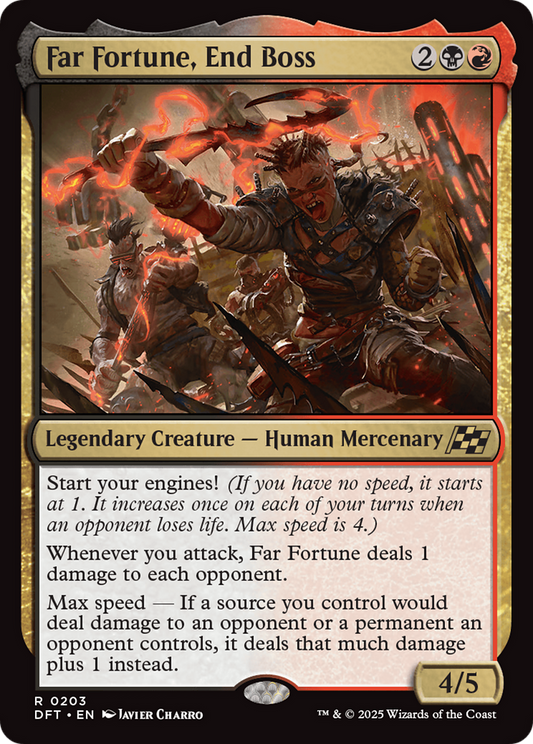 Far fortune, End Boss (DFT-203) - [Aetherdrift] Foil
