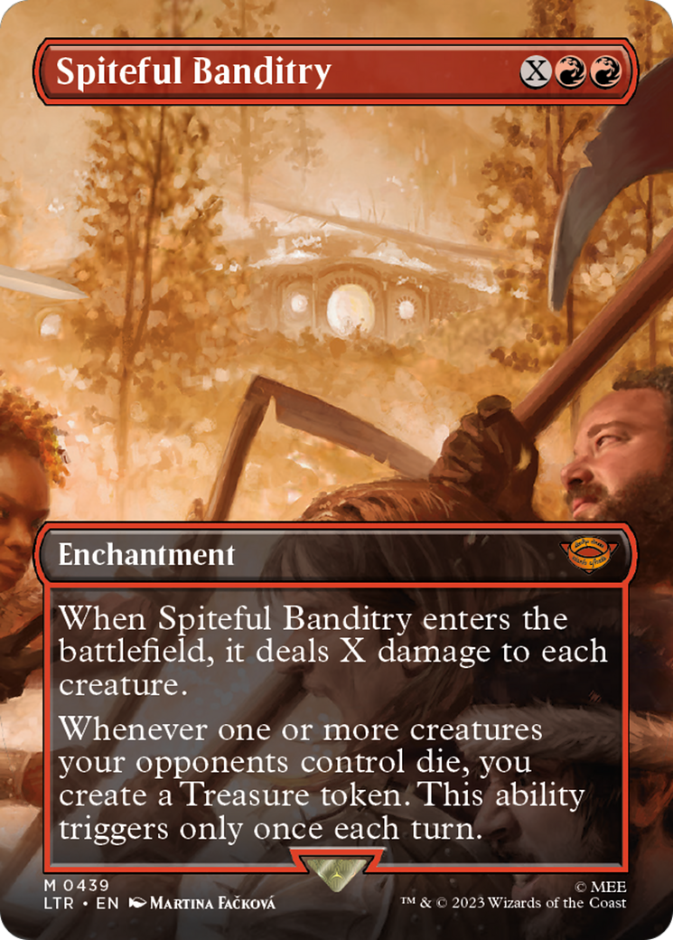Spiteful Banditry (LTR-439) - [The Lord of the Rings: Tales of Middle-earth] (Borderless)