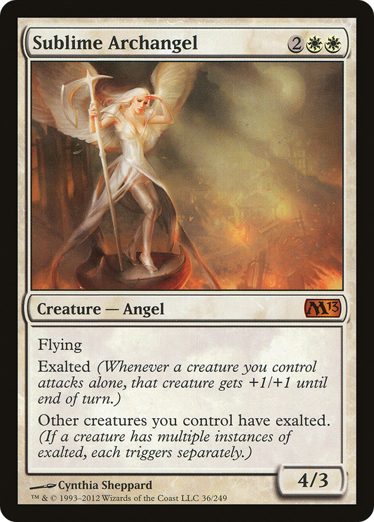 Sublime Archangel (M13-036) - [Magic 2013] Foil