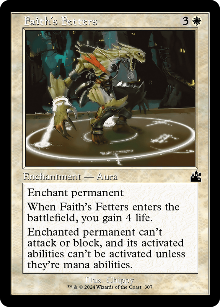 Faith's Fetters (RVR-307) - [Ravnica Remastered]