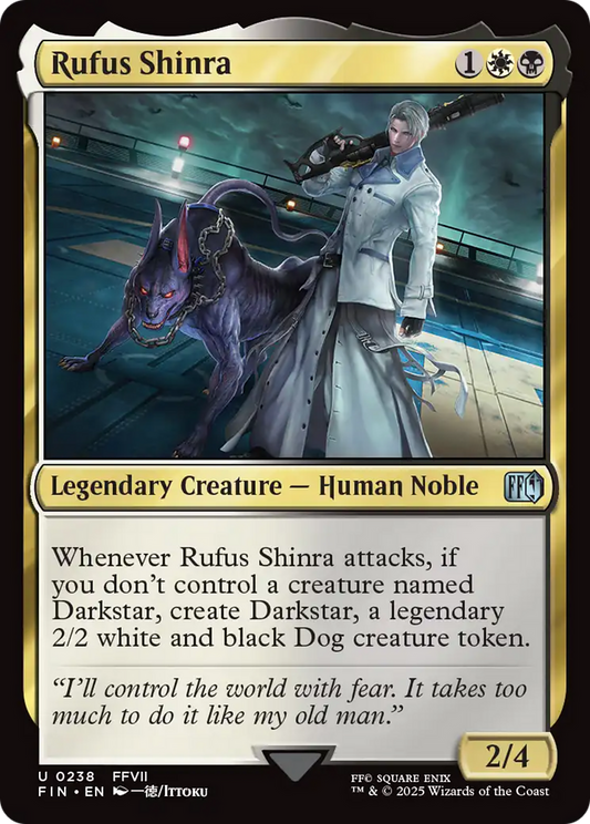 Rufus Shinra (FIN-238) - [FINAL FANTASY] Foil