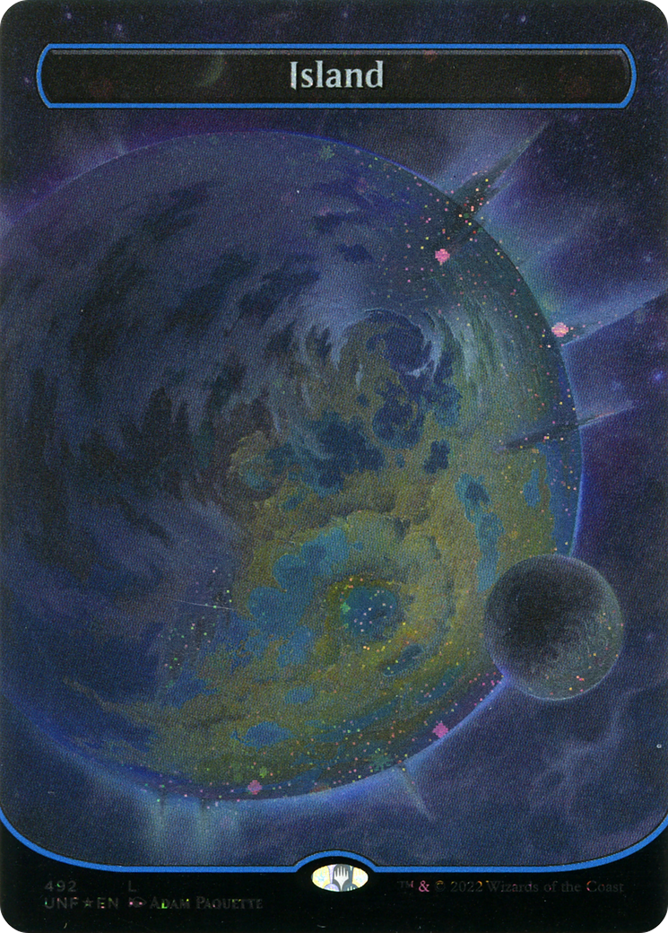 Island (UNF-492) - [Unfinity] Foil
