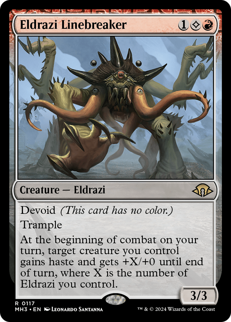 Eldrazi Linebreaker (MH3-117) - [Modern Horizons 3]