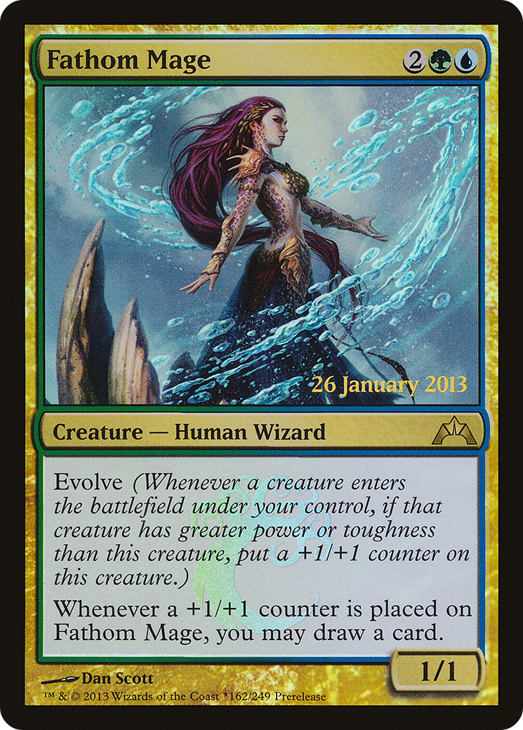 Fathom Mage (PRE-162★) - [Gatecrash Promos] Foil