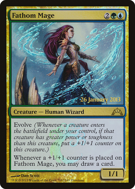 Fathom Mage (PRE-162★) - [Gatecrash Promos] Foil