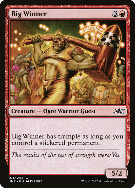 Big Winner (UNF-101) - [Unfinity] Foil
