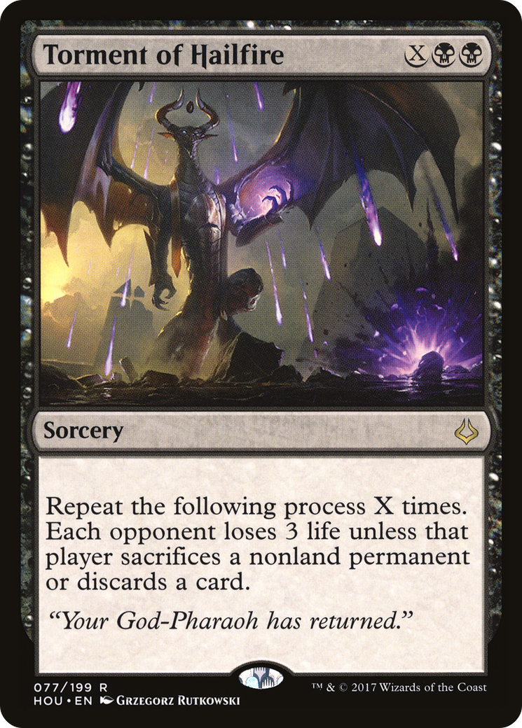 Torment of Hailfire (HOU-077) - [Hour of Devastation]