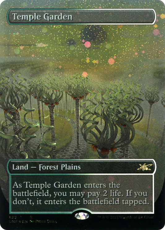 Temple Garden (UNF-532) - [Unfinity] (Borderless) Foil