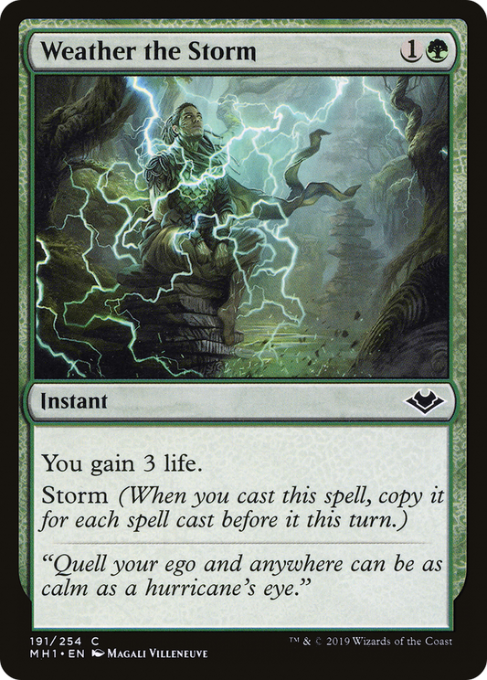 Weather the Storm (MH1-191) - [Modern Horizons] Foil