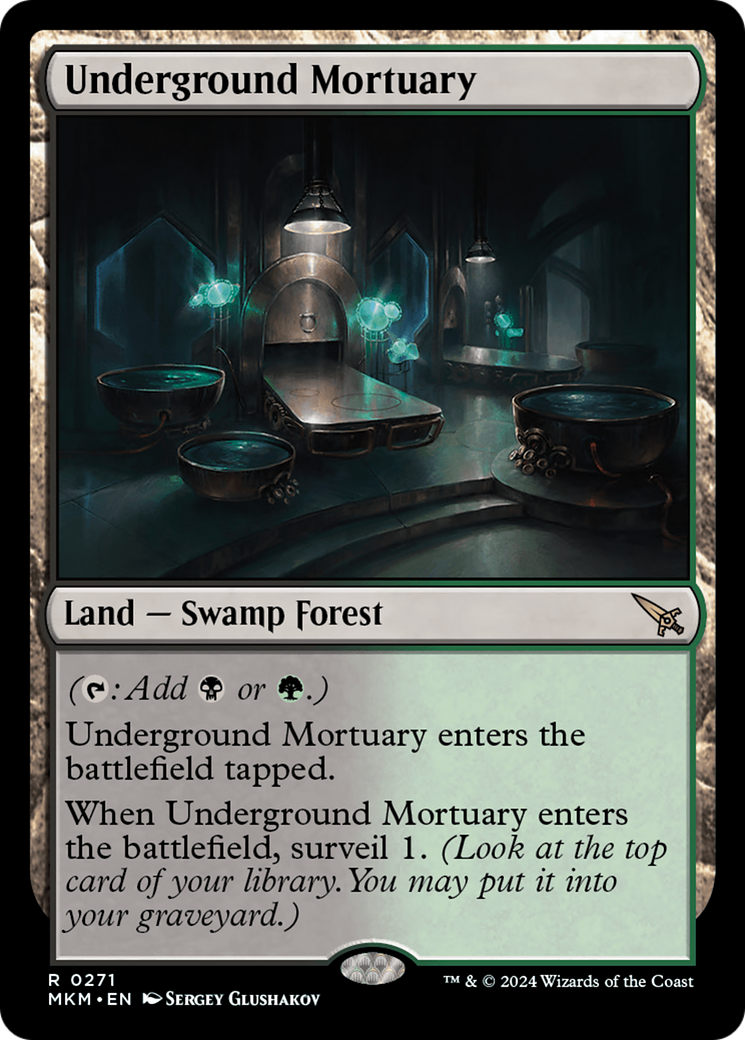 Underground Mortuary (MKM-271) - [Murders at Karlov Manor] Foil