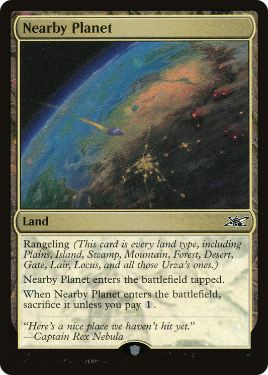 Nearby Planet (UNF-484) - [Unfinity] Foil
