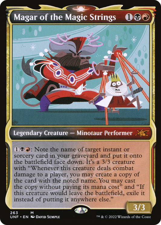 Magar of the Magic Strings (UNF-263) - [Unfinity]: (Showcase)