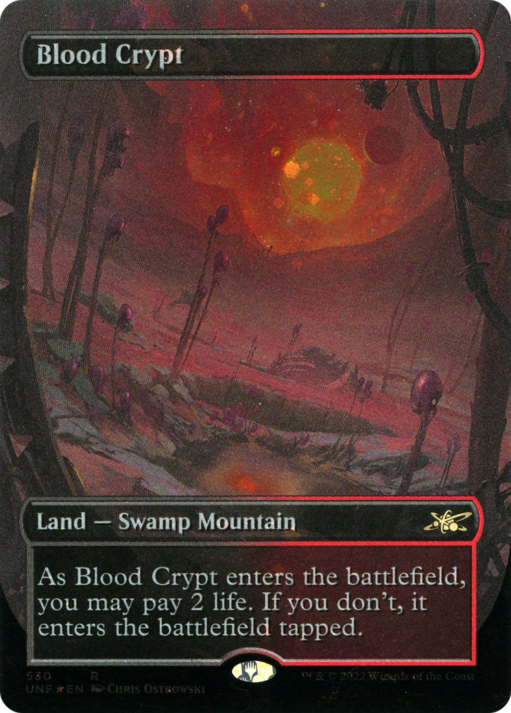 Blood Crypt (UNF-530) - [Unfinity] (Borderless) Foil