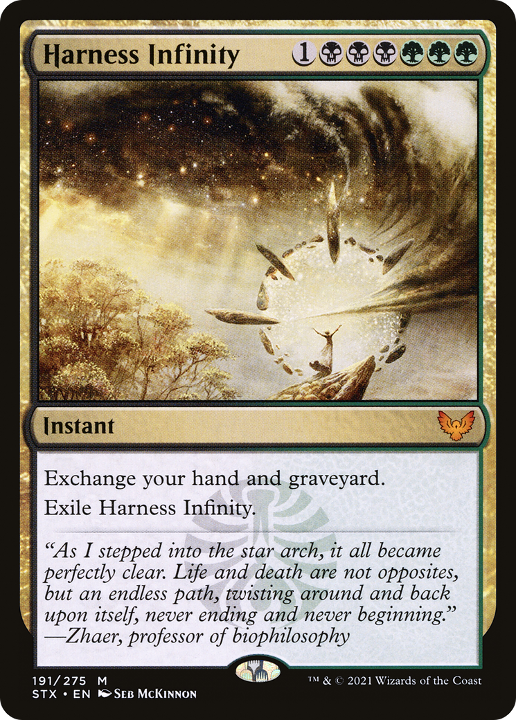 Harness Infinity (STX-191) - [Strixhaven: School of Mages] Foil