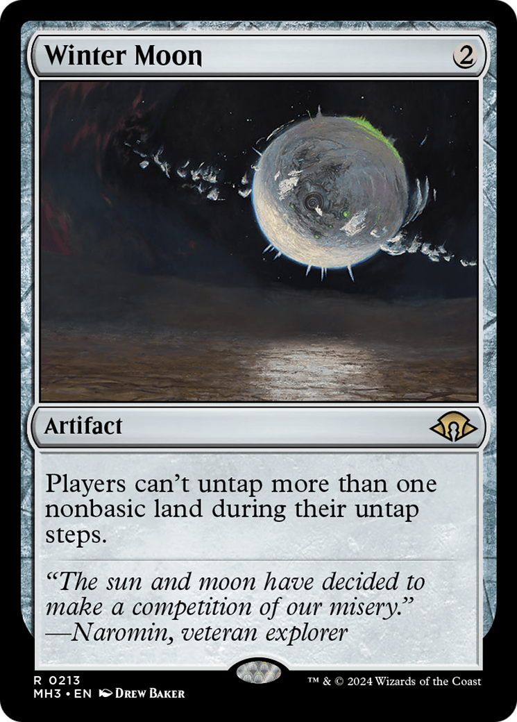 Lune d'hiver (MH3-213) - [Modern Horizons 3] Foil 