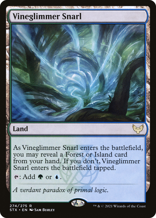 Vineglimmer Snarl (STX-274) - [Strixhaven: School of Mages] Foil