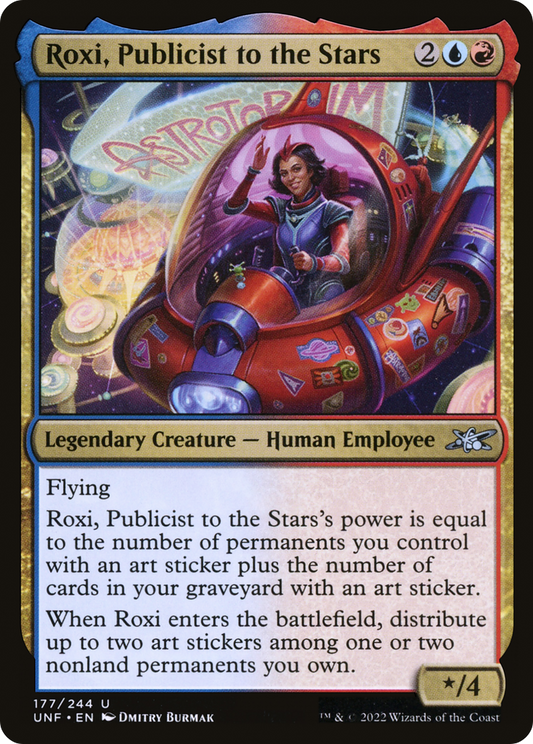 Roxi, Publicist to the Stars (UNF-177) - [Unfinity] Foil