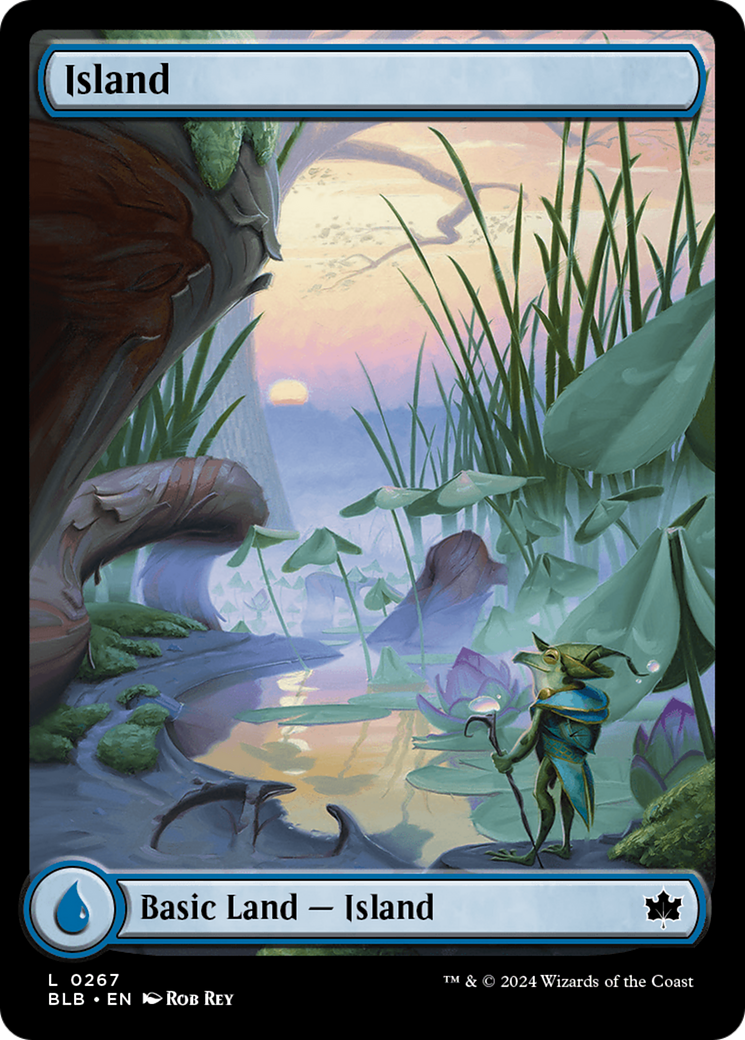 Island (BLB-267) - [Bloomburrow] Foil
