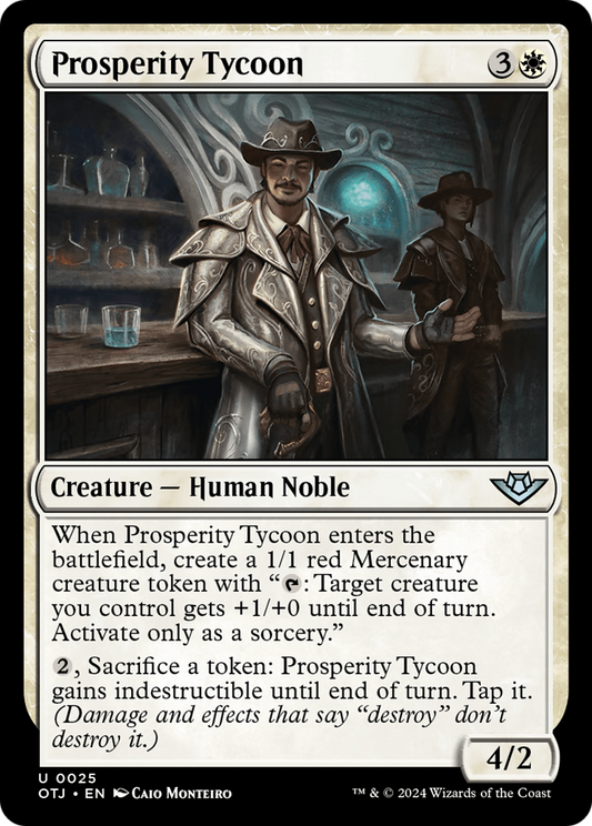 Prosperity Tycoon (OTJ-025) - [Hors-la-loi de Thunder Junction] Foil 
