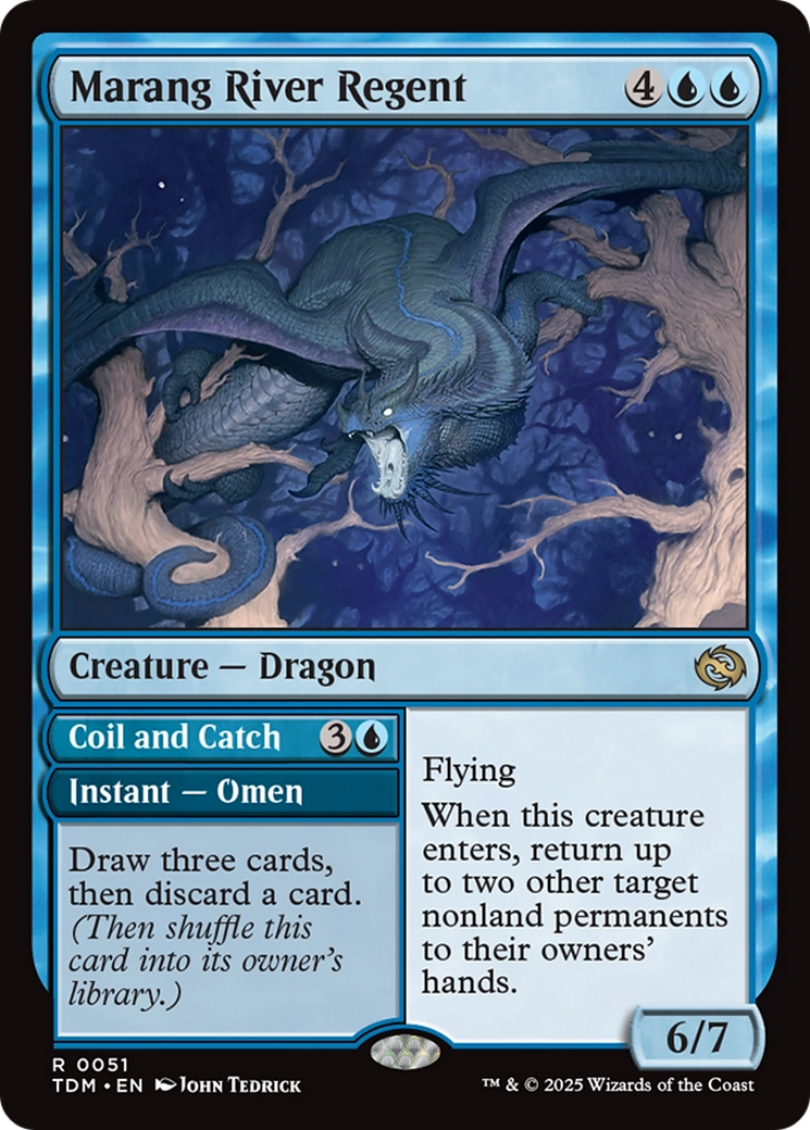 Marang River Regent // Coil and Catch (TDM-051) - [Tarkir: Dragonstorm]