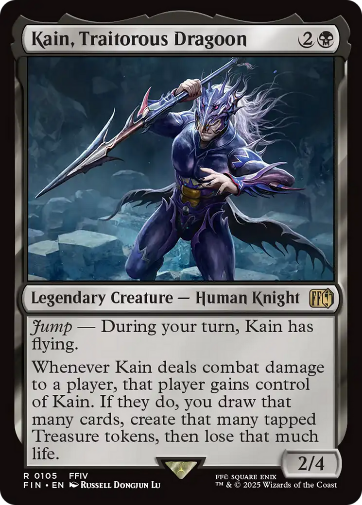 Kain, Traitorous Dragoon (FIN-105) - [FINAL FANTASY] Foil