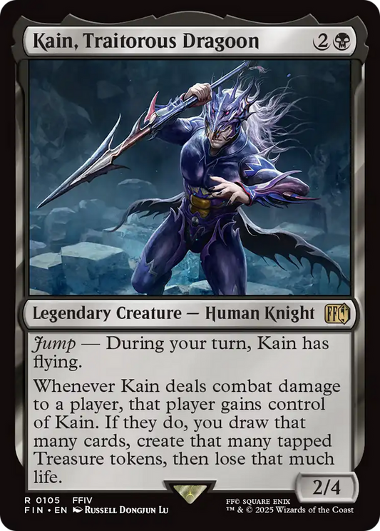 Kain, Traitorous Dragoon (FIN-105) - [FINAL FANTASY] Foil